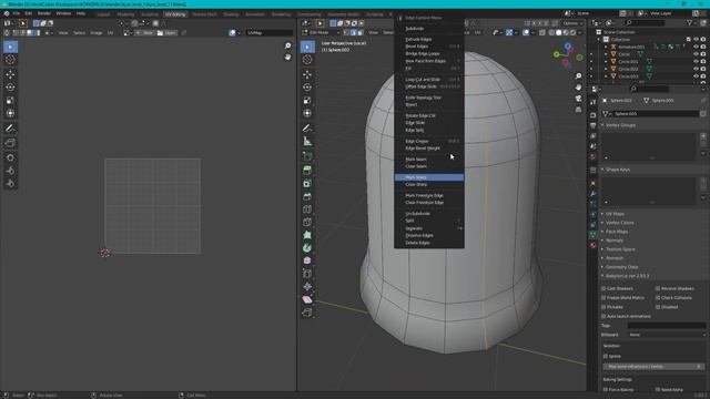 Blender - UV Unwrap: Bell(TIMELAPSE) смотреть онлайн