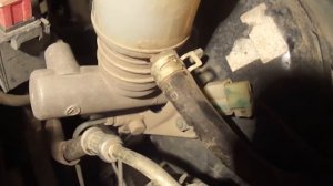 Geely ck ремонт сцепления (главного цилиндра).