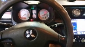 плавают холостые обороты, глохнет mitsubishi outlander 2,4 2,0 обучение заслонки холостым 4g69 4g63