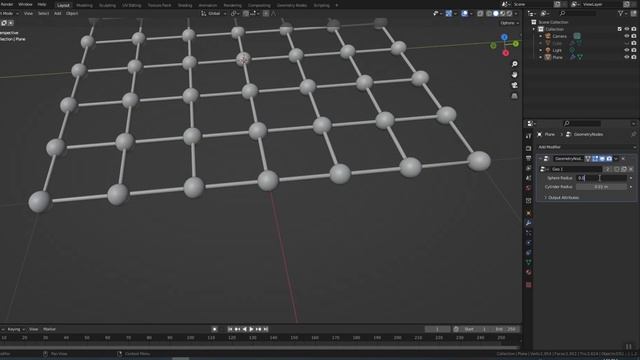Learn Geometry Nodes by examples - Make Abstract Plexus #oe277 смотреть онлайн
