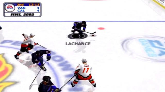 NHL 2002 Gameplay Calgary Flames vs Vancouver Canucks смотреть онлайн