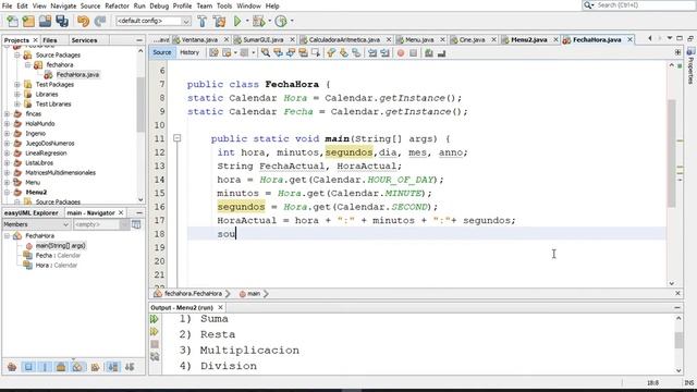 Fecha y hora en Java смотреть онлайн