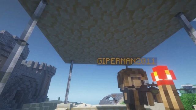 Пвп карта в пустыне на сервере RussiaLand | Minecraft смотреть онлайн
