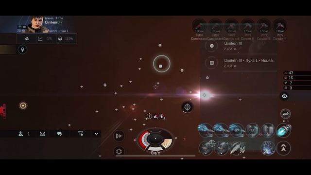 EVE Echoes - Apocalypse Striker | Guristas Base T10 (мобильная игра про космос) смотреть онлайн