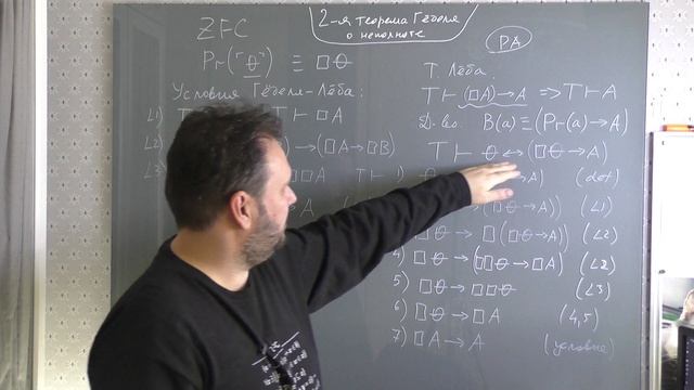 Спецкурс Теорема Гёделя. Часть 5. Вторая теорема о неполноте. смотреть онлайн