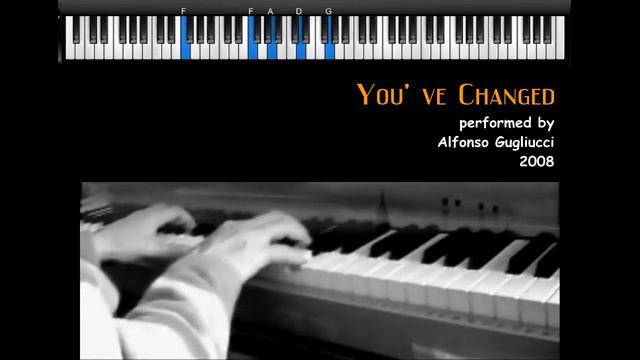 You've Changed - jazz piano смотреть онлайн