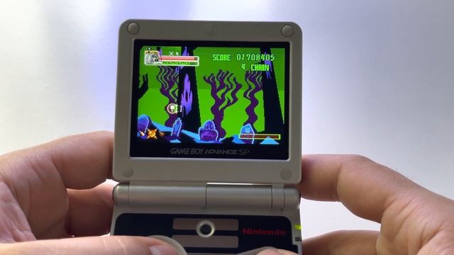 Danny Phantom - Urban Jungle | Gameboy Advance SP (IPS display) gameplay смотреть онлайн