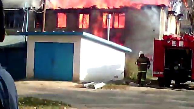 Пожар в Данкове смотреть онлайн