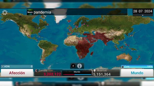 [Plague inc] Virus Necroa | Dificultad MEGA-BRUTAL смотреть онлайн