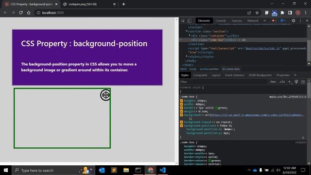 CSS Property : background-position Explained ! смотреть онлайн