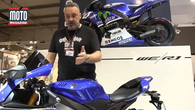 Yamaha YZF-R1 2015 - présentée au salon moto de Milan (EICMA 2014) смотреть онлайн