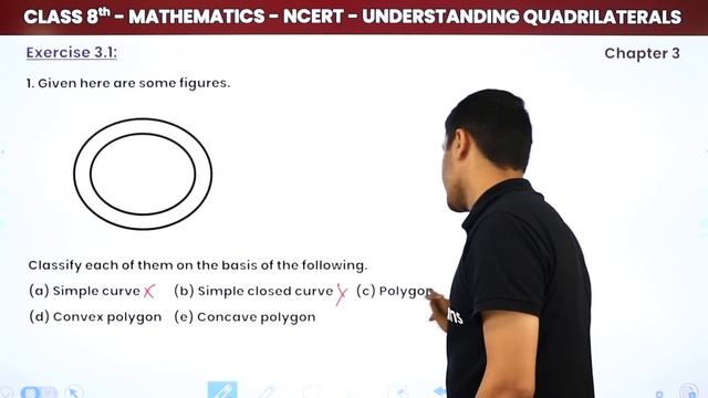 Understanding Quadrilaterals - Concepts & Exercise 3.1 Solutions | Class 8 NCERT Maths Chapter 3 смотреть онлайн