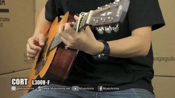 Cort L300V F | กีตาร์โปร่ง  [ MA รีวิว ]