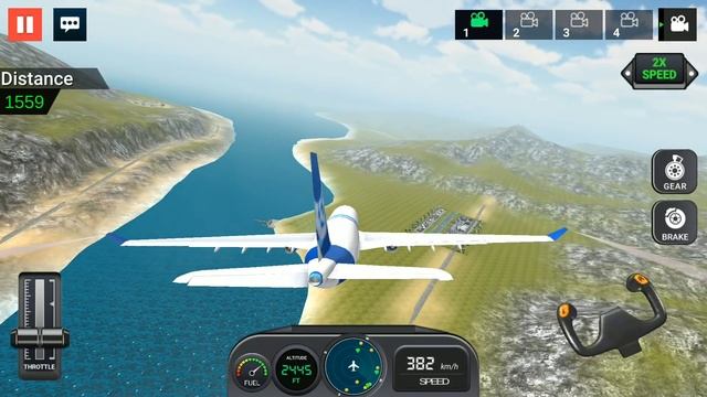 Flight Simulator 2019 - Passenger Plane Pilot - Android Gameplay FHD