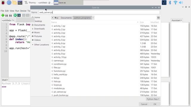 Create a Web Server with Flask and Python - Raspberry Pi Tutorial for Beginners 13 смотреть онлайн
