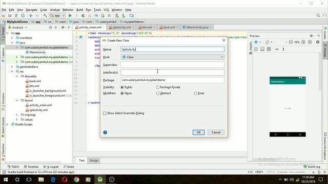 Create Splash Screen in Android Studio in full Hindi смотреть онлайн