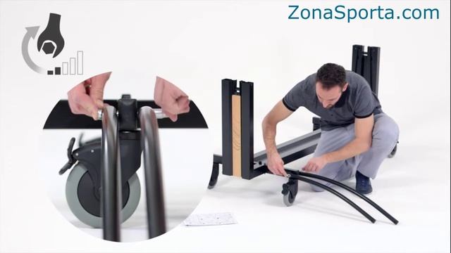 Монтаж теннисного стола Cornilleau 850 WOOD смотреть онлайн