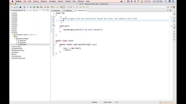 Basic Java Part 12: Constructor in java смотреть онлайн