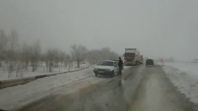 28.02.2012г. Трасса Саратов-Уральск. 6 смотреть онлайн