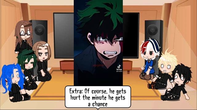 “Past Middle school classmates + Todoroki react to future” | 1/3 | DEKU | GCRV | Gacha MHA смотреть онлайн