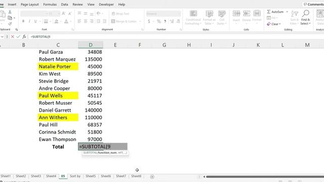 Real Life Excel| Episode 01| Subtotal| summation of amount by Cell color смотреть онлайн