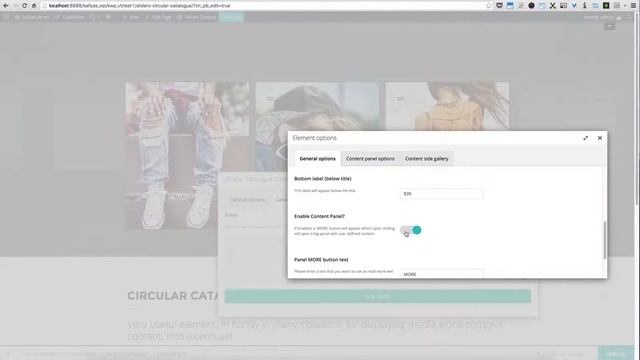 Circular Catalogue (Page Builder Element in Kallyas WordPress theme v4.0 ) смотреть онлайн