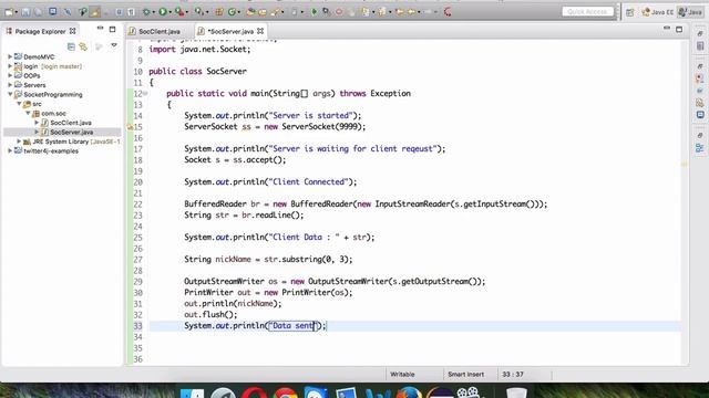 Socket Programming in Java Two Way смотреть онлайн