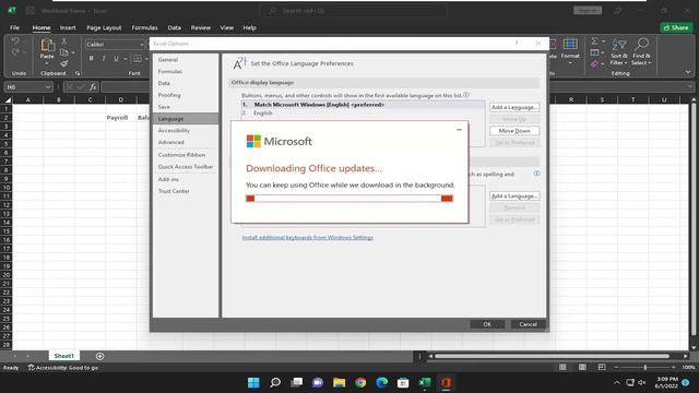 How to Change Display Language in Excel [Tutorial] смотреть онлайн