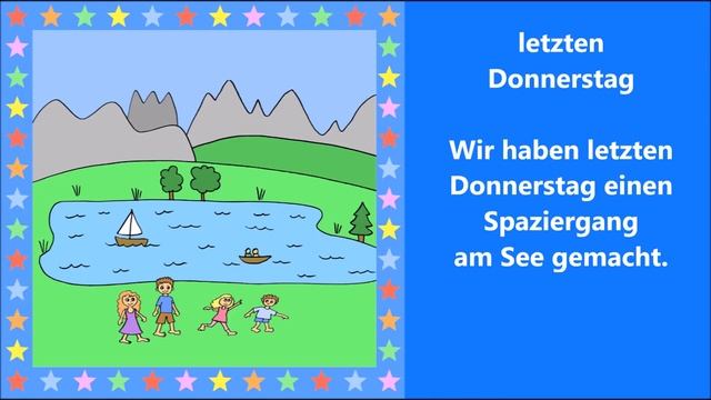 Deutsch A1 / A2: Die Wochentage - Termine + Freizeit / German for kids & beginners: days of the wee смотреть онлайн
