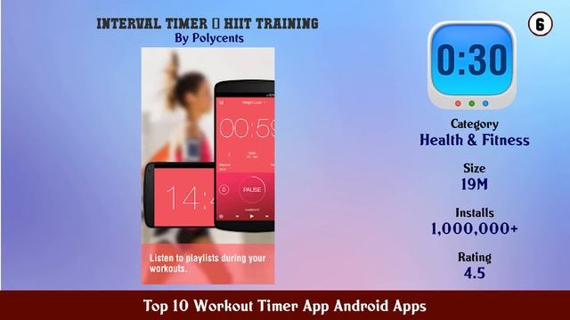 Top 10 Workout Timer App Android Apps смотреть онлайн