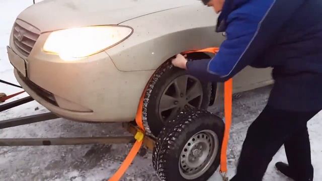 Прицеп-подкат, жесткая сцепка, эвакуатор