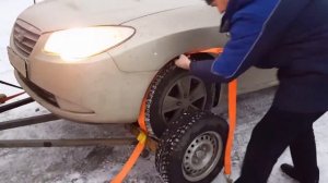 Прицеп-подкат, жесткая сцепка, эвакуатор