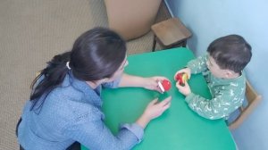 Занятие с неговорящим ребенком.