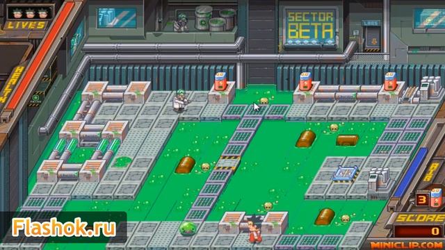 Flashok ru: онлайн игра Acid Factory. Видео обзор флеш игры Acid Factory (Кислотный завод). смотреть онлайн