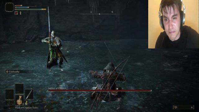Elden Ring: Soldier of Godrick, but you skipped every tutorial hint as a game journalist. смотреть онлайн