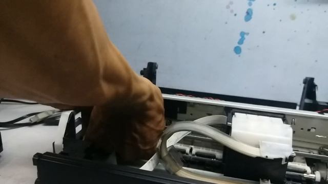 How to fix all lights blinking of epson L360 solved смотреть онлайн