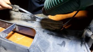 Как запаять бампер своими руками