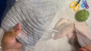 МК: «ЭЛЬФИЙСКИЙ ШЛЕМ»/шапочка спицами/любой пряжей на любой размер и мальчикам и девочкам??