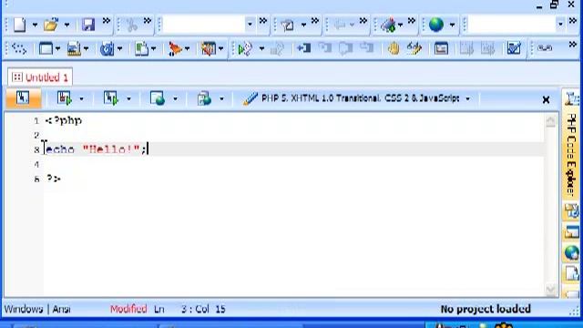 PHP Tutorial 1 Installing WampServer and jEdit смотреть онлайн