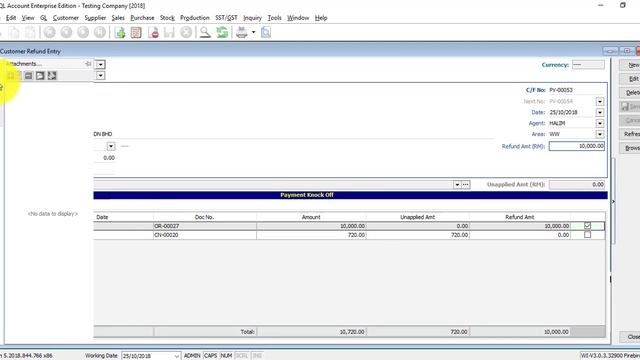 SQL Accounting Software Tutorial 028 Customer Refund смотреть онлайн