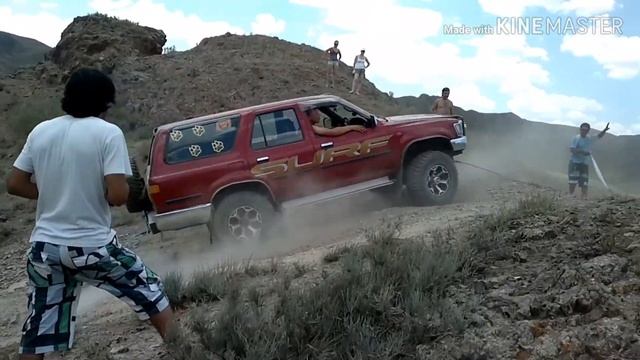 РУБИЛОВО ПО ПЕСКУ И КАМНЯМ НА ВНЕДОРОЖНИКАХ!!!