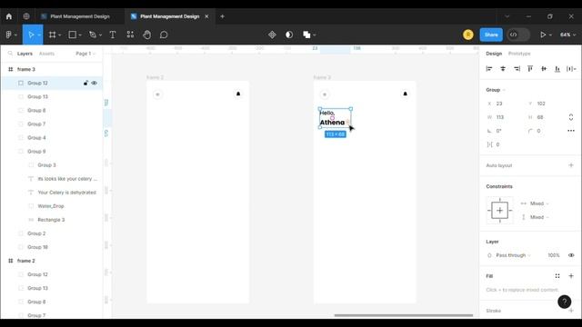 Animation In Figma I Prototype I After Delay I Plant Management смотреть онлайн