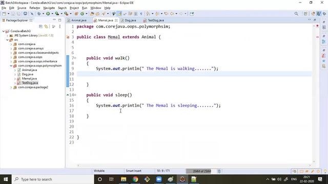 Session-14-Core Java- Inheritance , Abstract class, Interfaces смотреть онлайн
