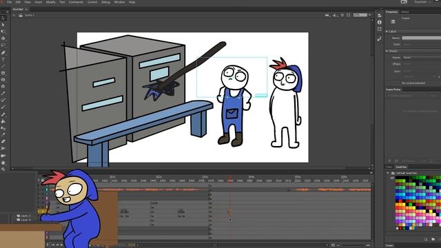 КАК Я ДЕЛАЛ МУЛЬТИК "МОИ ПРОФЕССИИ..." (Speed Animation) смотреть онлайн