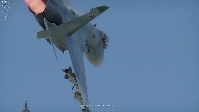 War Thunder SU 27 KILLS смотреть онлайн