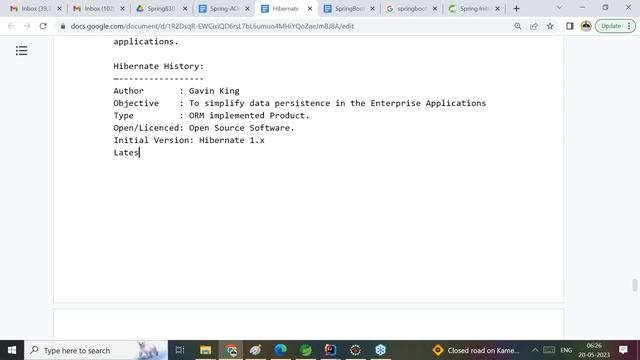 HIBERNATE tutorials || Session - 7 || by Mr. Nagoor Babu On 20-05-2023 @6AM IST смотреть онлайн