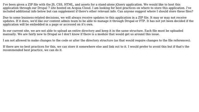Drupal: Where to store JS and CSS that is not associated with a module? (2 Solutions!!) смотреть онлайн