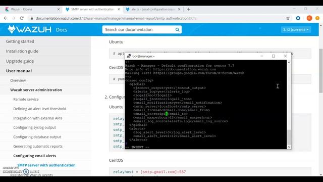 WAZUH - Setup Email Notification / Alerts