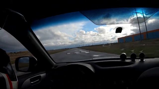 Onboard Subaru STI GRB rally sprint Autodrom Saint-Petersburg смотреть онлайн