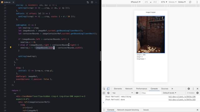 Snapping to Edges with Gesture Callbacks смотреть онлайн